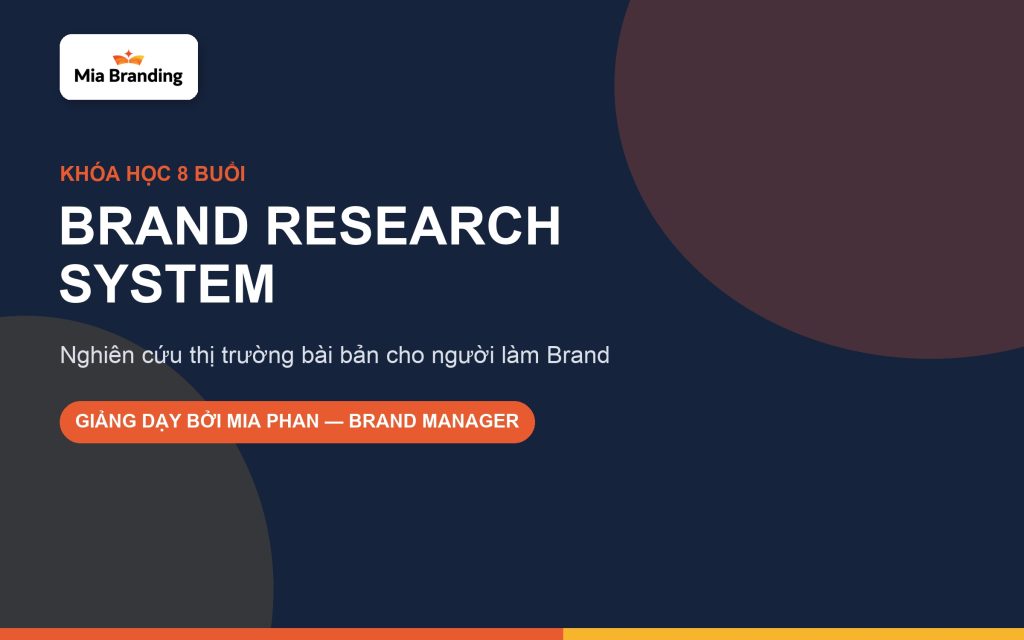 Brand Research System — Nghiên cứu thị trường bài bản cho người làm Brand