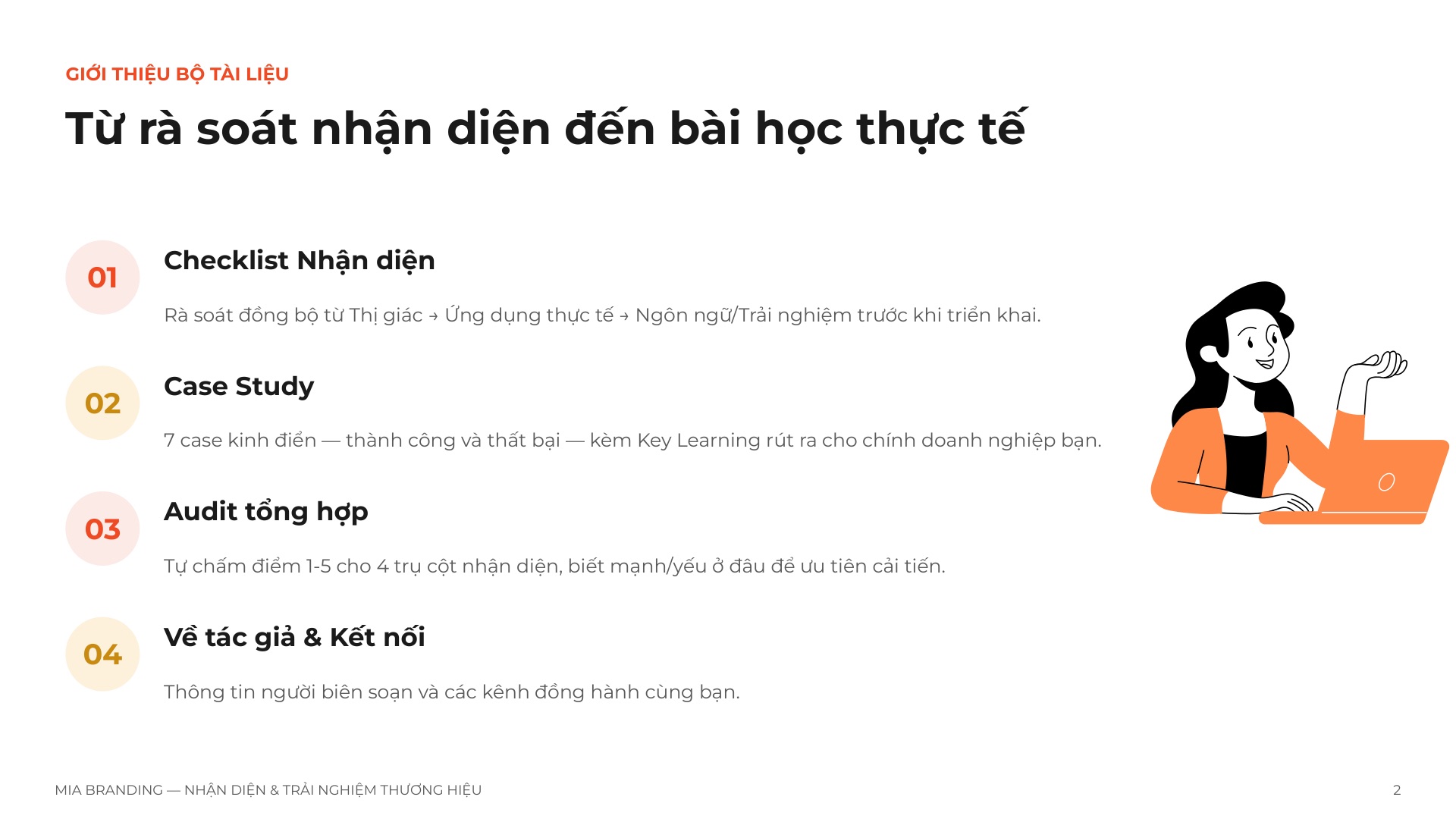 Template Nhận Diện & Trải Nghiệm Thương Hiệu (Brand Identity & Experience)